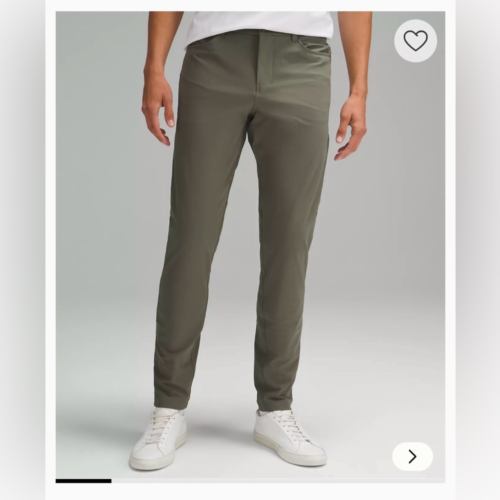 NWT Lululemon ABC Slim-Fit 5 Pocket Pant 30x32L - Warpstreme